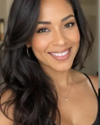 Real Donor Hair silky straight styling inspiration
