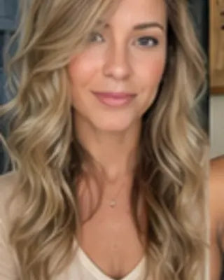 Real Donor Hair soft layers styling inspiration