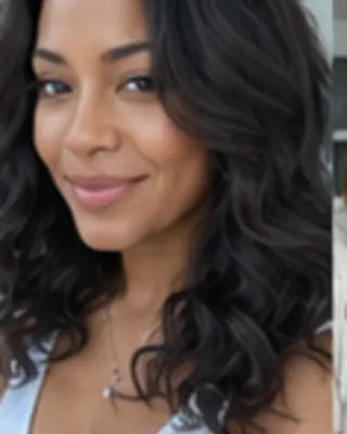 Real Donor Hair defined curl styling inspiration