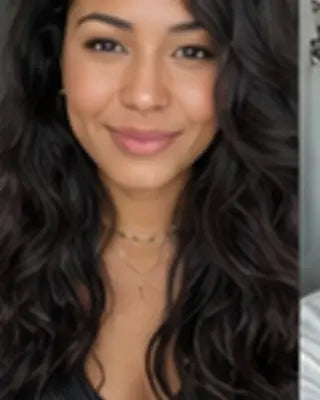 Real Donor Hair soft layers styling inspiration