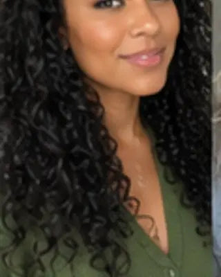 Real Donor Hair defined curl styling inspiration