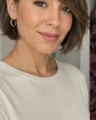 Real Donor Hair soft layers styling inspiration