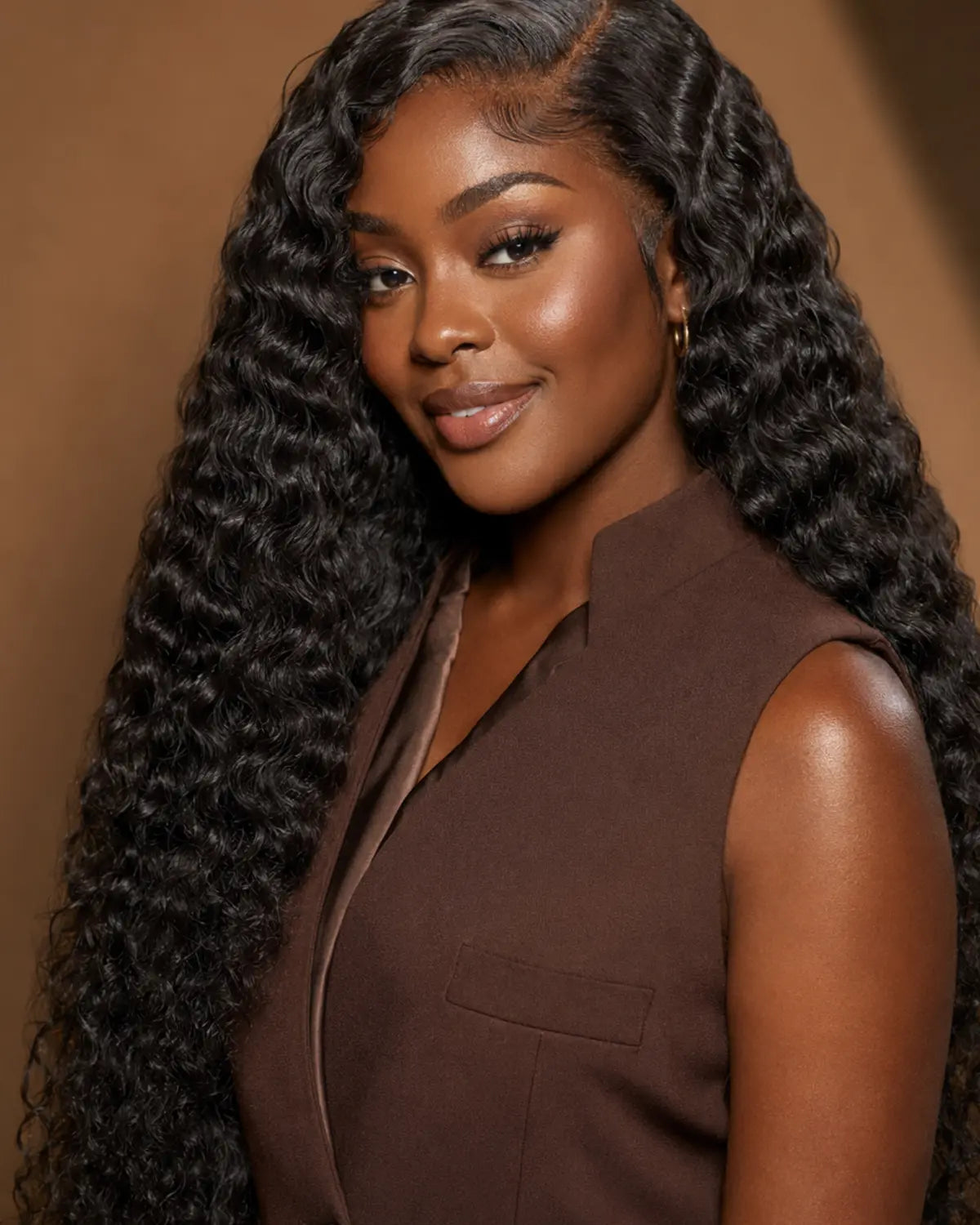 Deep Wave Glueless Wig